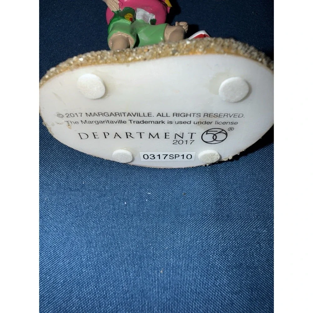 Dept 56 Margaritaville Village Accessories Beach Musician Cooler Lot Retired Set